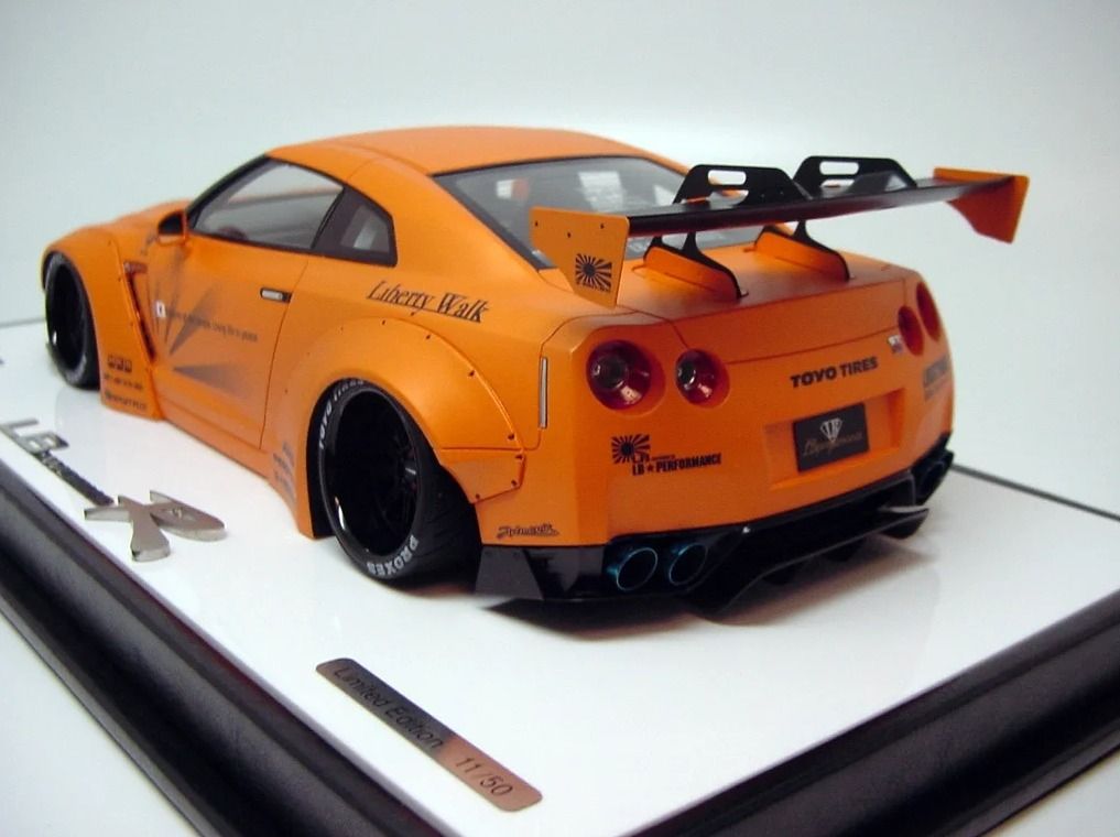 1/18 Make Up Liberty Walk LB*Works R35 GT-R GT Wing Version - Matt