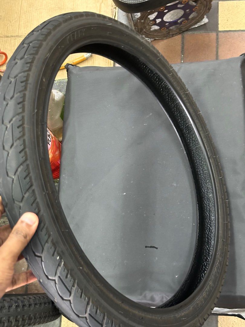 20 Inch tubeless tyre Sports Equipment Bicycles Parts Bicycles on Carousell