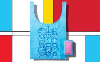 (全新) 100% Doraemon & Friends 多啦A夢 叮噹 三星 Z Flip 6 限定非賣版隨意門 摺疊式 環保袋64235022008067110