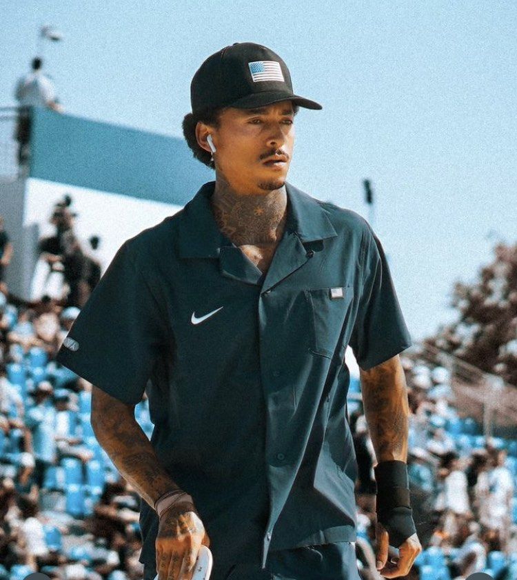 pre order Nike Sb Nyjah Huston Team USA Team Japan skateboarding short sleeve open collar shirt Paris Olympic 2024 T shirt