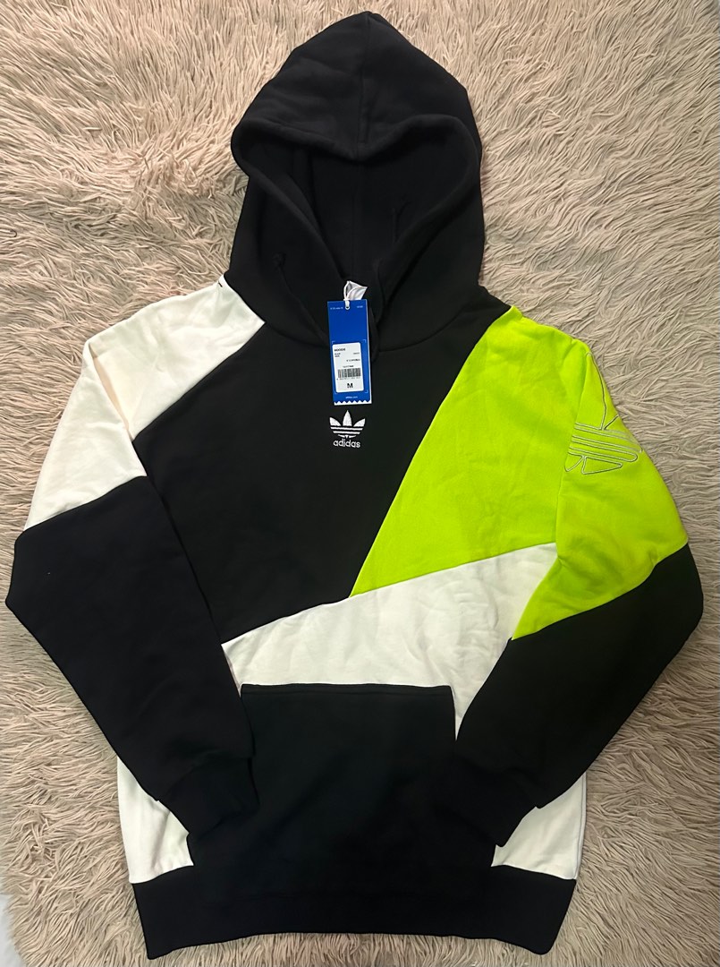 ADIDAS TRI TONE HOODIE JACKET Men s Fashion Coats Jackets and Outerwear on Carousell