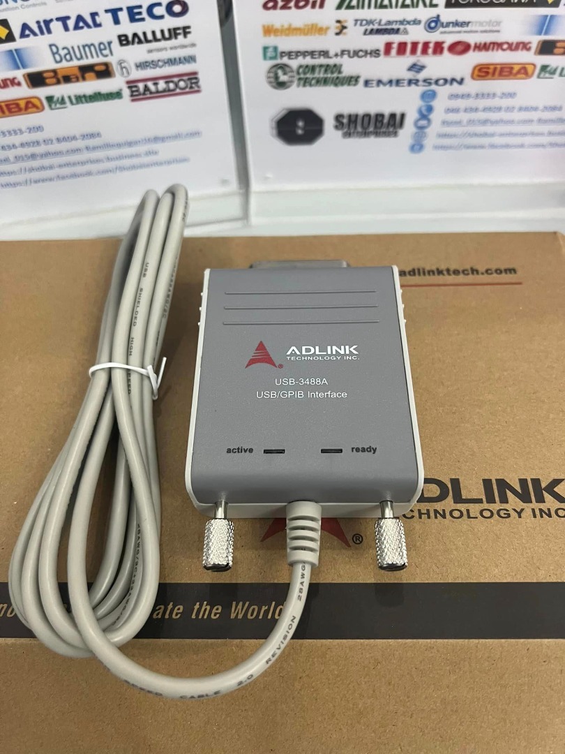 ADLINK USB-3488A High-Performance IEEE-488 GPIB Interface for USB ...