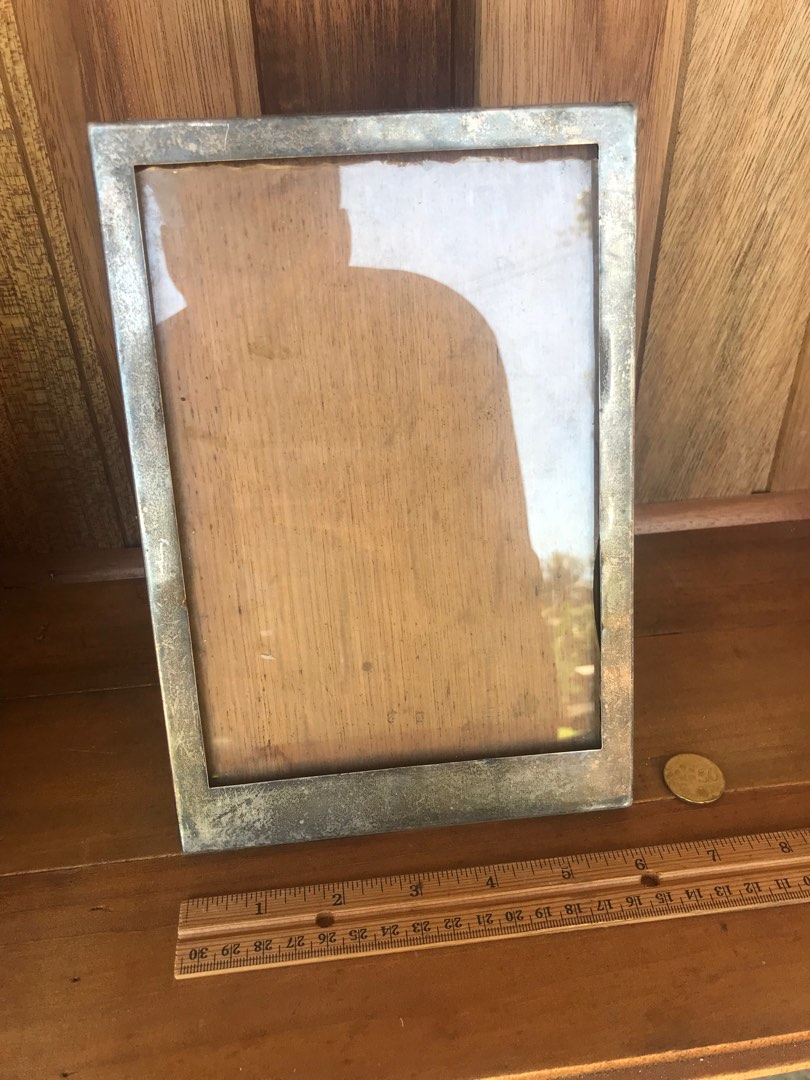Antique British Solid Silver Photo Frame 1902, Hobbies & Toys ...