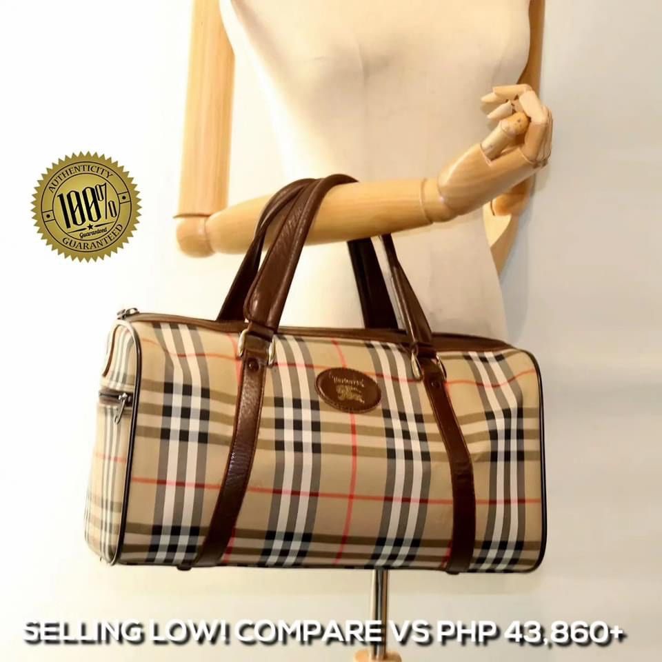 Burberry signature bag cheap