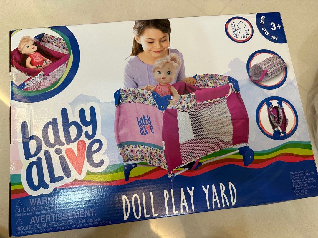 Baby alive doll play yard outlet
