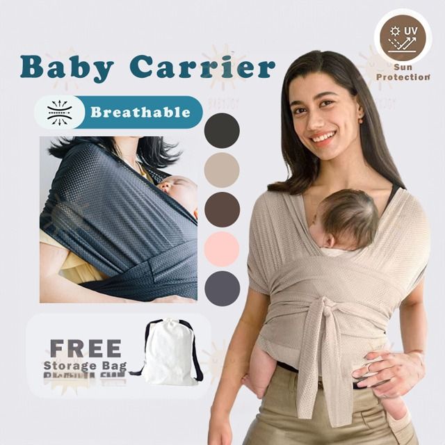 Baby Carrier Baby Travel Baby Carrier Ergonomic Baby Carrier Wrap Gendongan Baby Depan Baby Wrap SCM0080