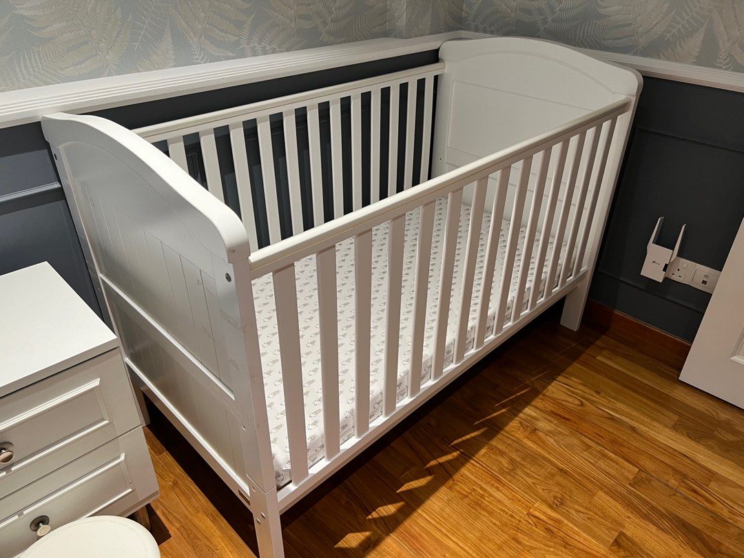 Baby Cot Country Kisses Cot Bed by East Coast Wayfair