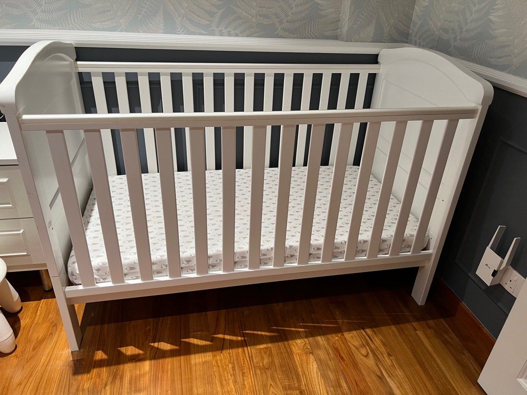Baby Cot Country Kisses Cot Bed by East Coast Wayfair