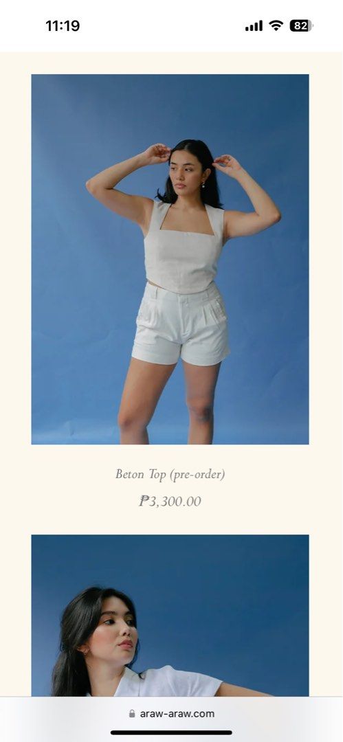 Beton top by araw the line (Category: Others Tops) located in Makati City. Submitted by _saleph_ (Listing ID 1319913952, Image 1). Description: .