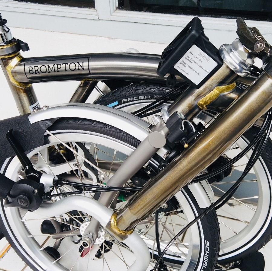 BNIB Brompton M6L X Raw Lacquer Superlight titanium titan 2020 Bandung