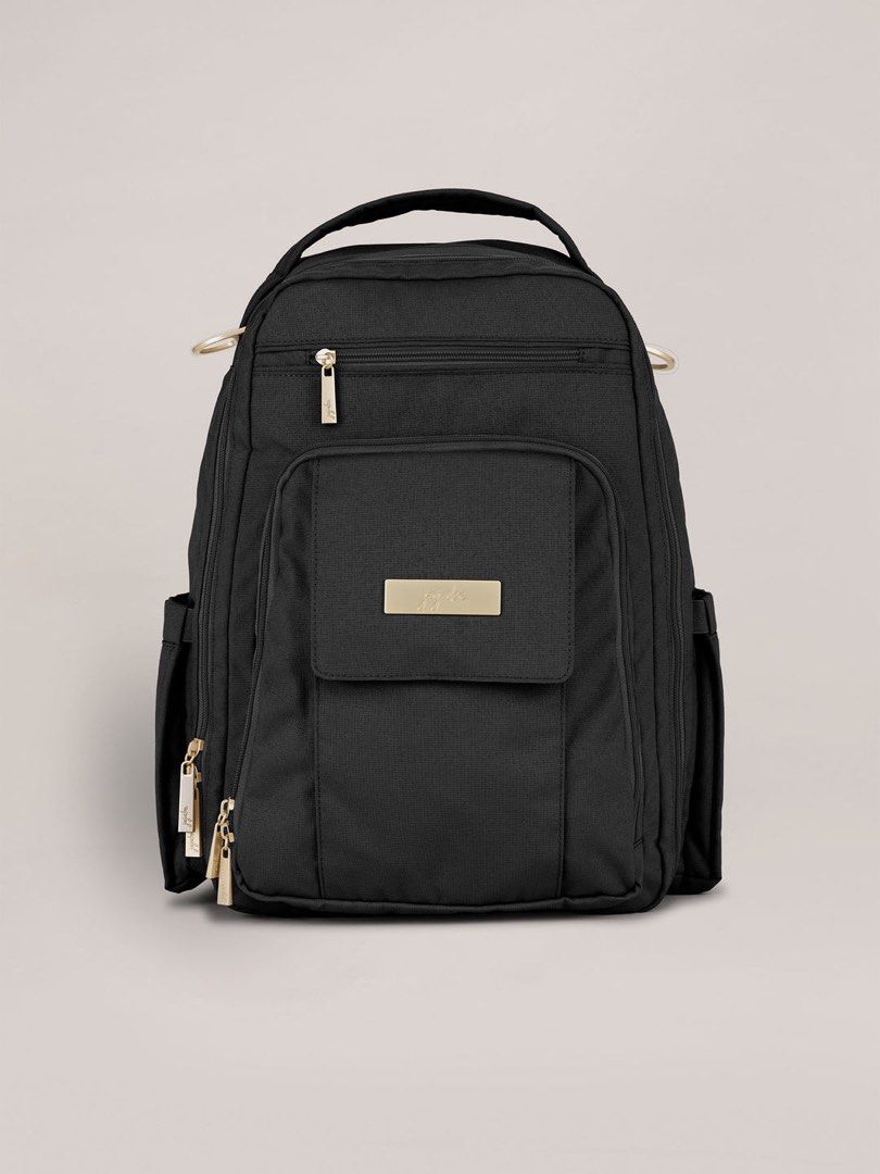 Bnip jujube brb be right back black chromatics with gold hardware Babies Kids Going Out Diaper Bags Wetbags on Carousell