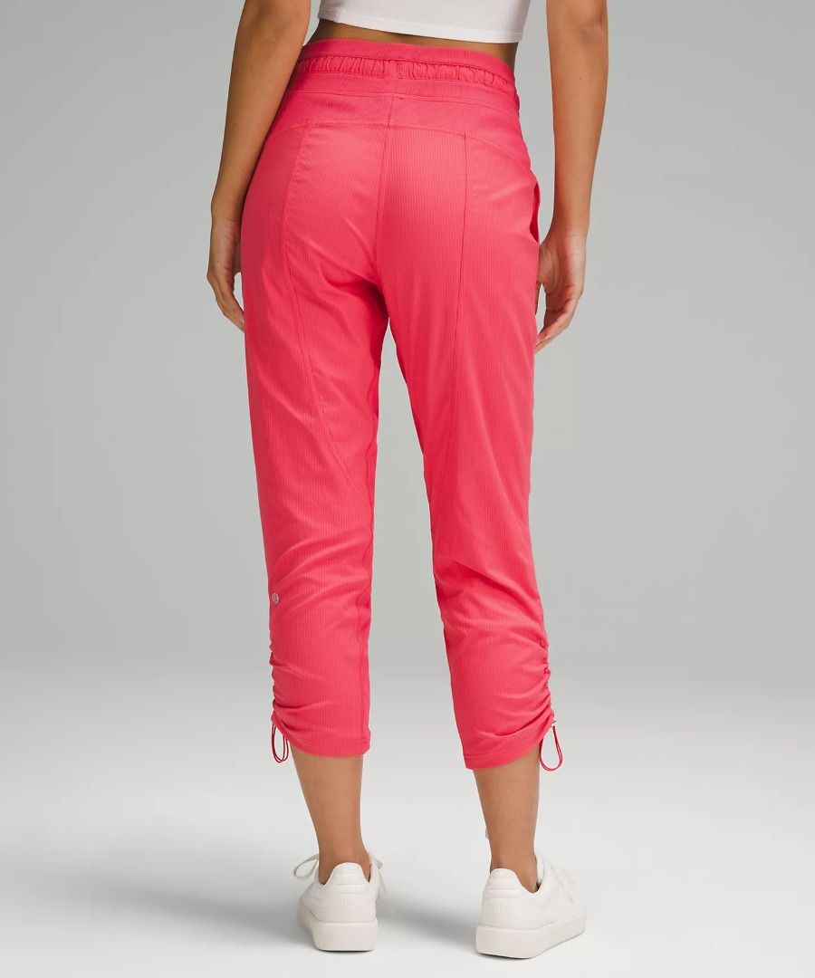 BNIT Lululemon Dance Studio Mid Rise Cropped Pant Pink tracked mail included Women s Fashion Activewear on Carousell