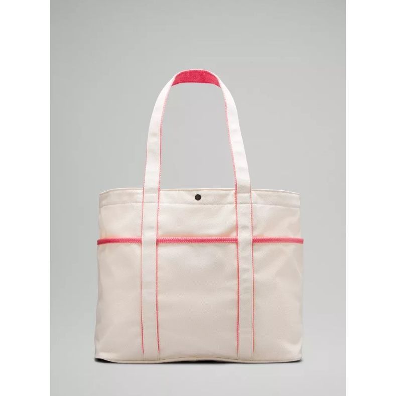 BNWT Lululemon Athletica Daily MultiPocket Canvas Tote Bag 20L