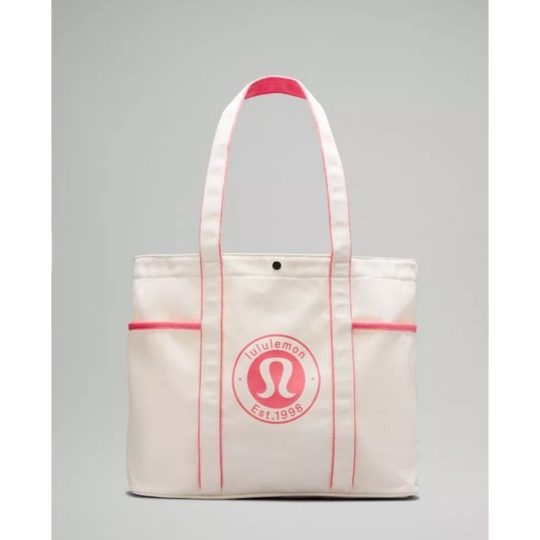 BNWT Lululemon Athletica Daily MultiPocket Canvas Tote Bag 20L