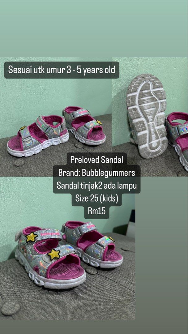 Bubblegummers sandal sale