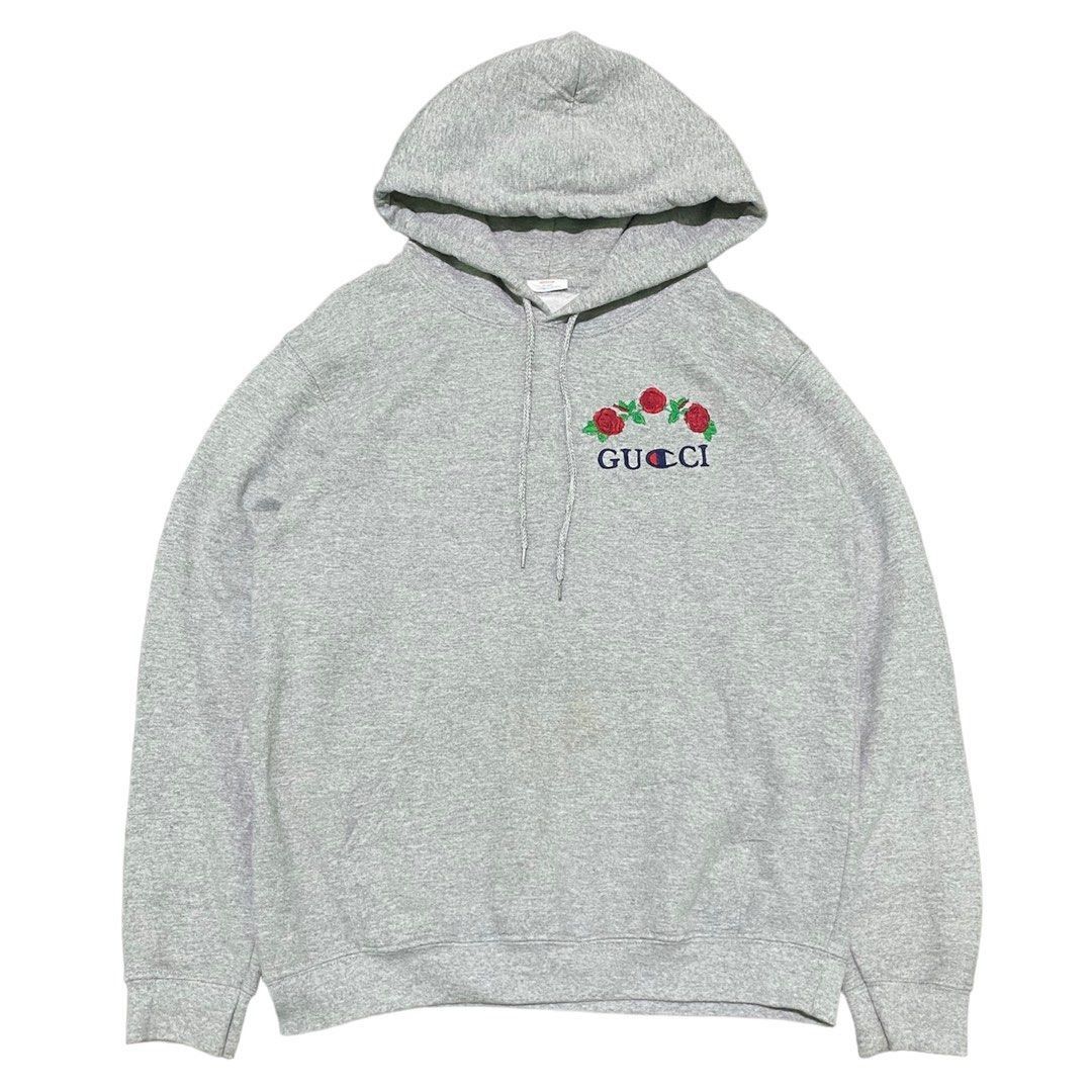 Champion and gucci hoodie sale