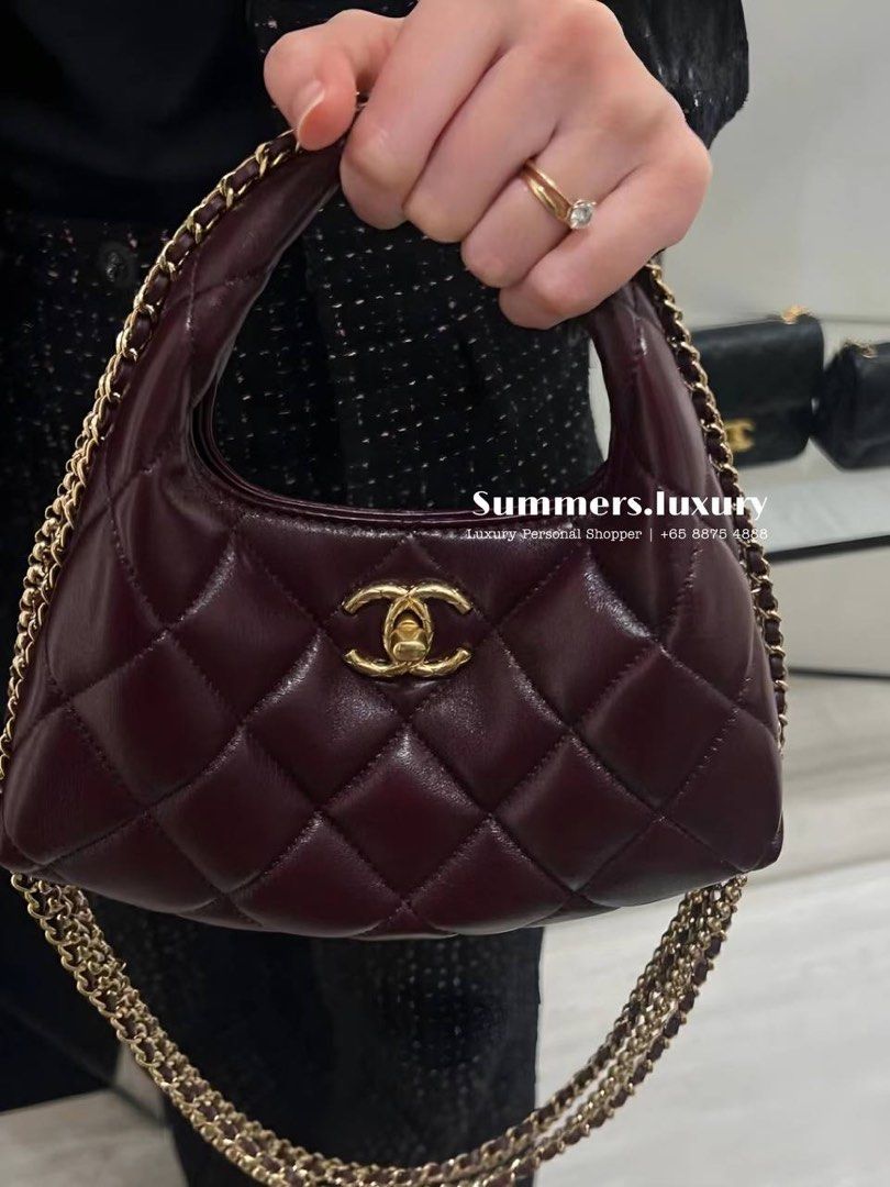 Chanel 2 Way Hobo Bag