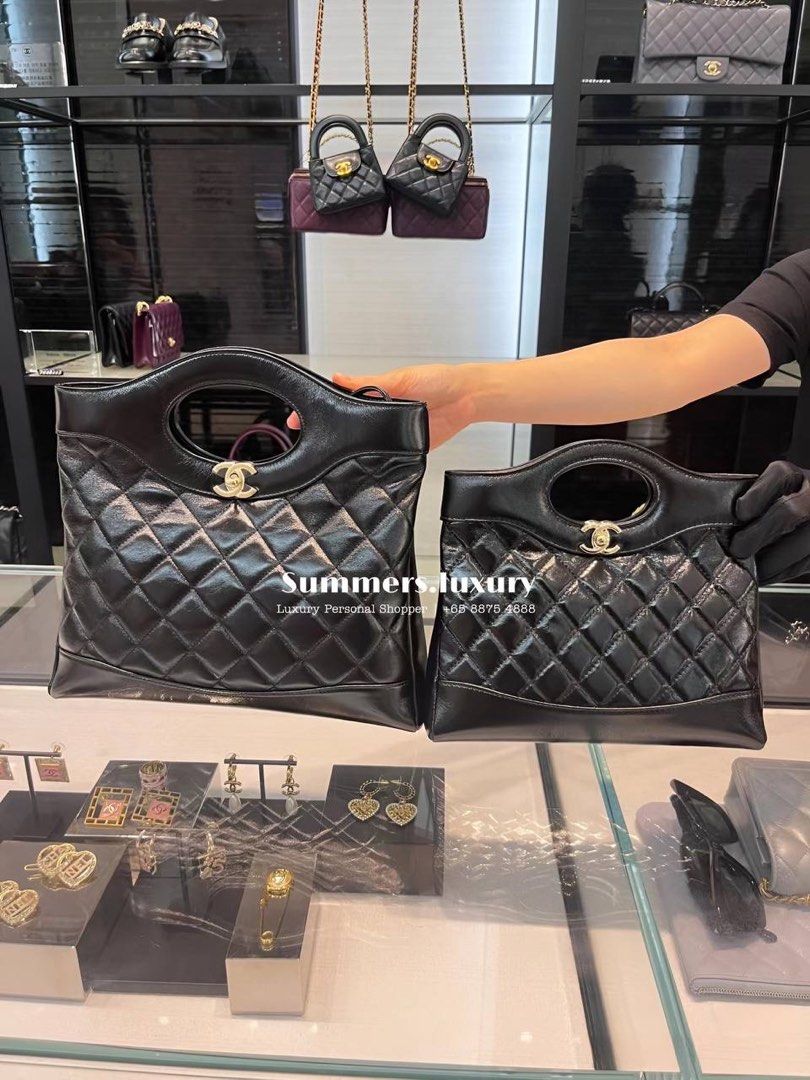 Chanel 31 large shopping bag best sale