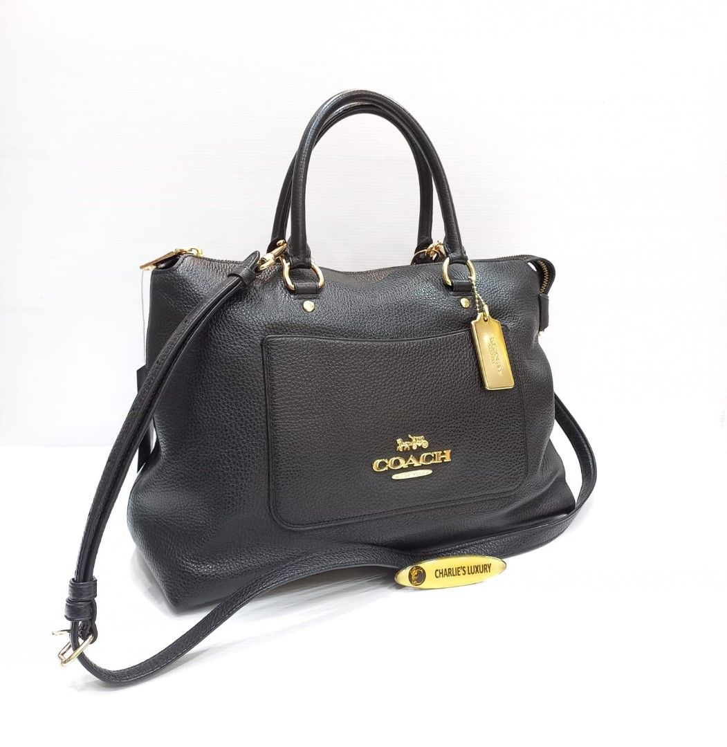 Coach emma satchel large deals