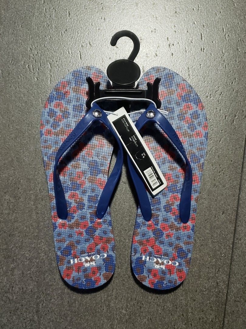 Coach flip flops size 11 sale