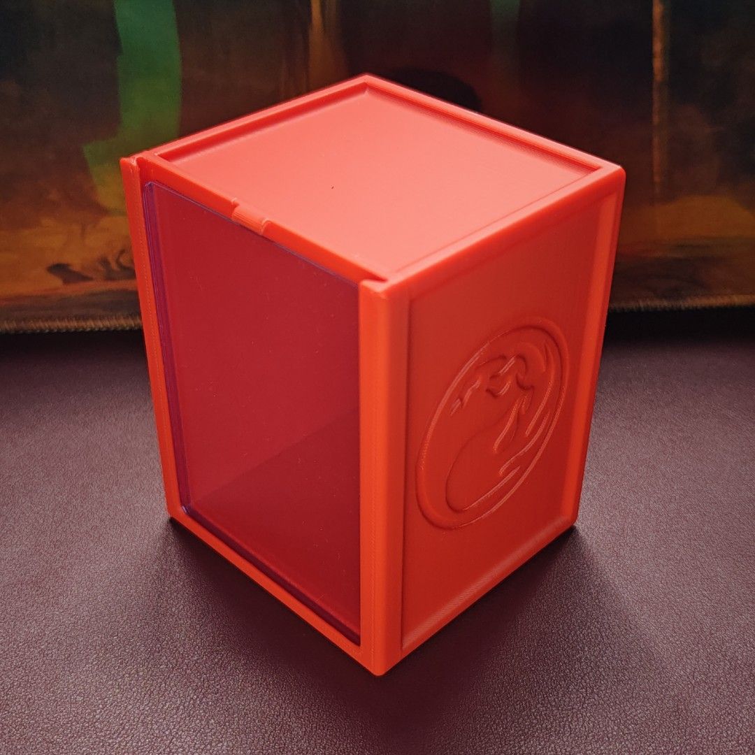 deck box for triple sleeved cards Amazon.com: Mage Tech Commander Deck Box Lite