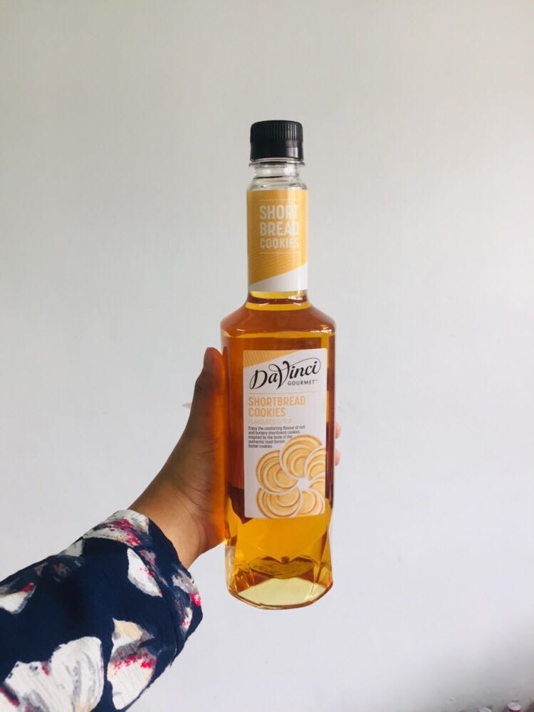 DaVinci Shortbread Cookies Flavored Syrup 750ml, Food &amp; Drinks ...