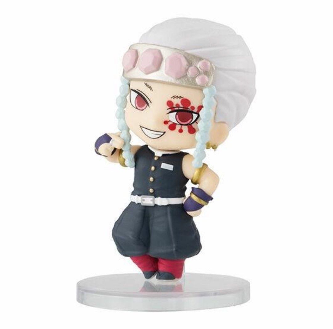 Demon slayer figure BANDAI original (Category: Toy Figures) located in Singapore. Submitted by Mk13579 (Listing ID 1320019256, Image 1). Description: Original from JAPAN BANDAI $11 each , all left 1 unit brand new come with paper .