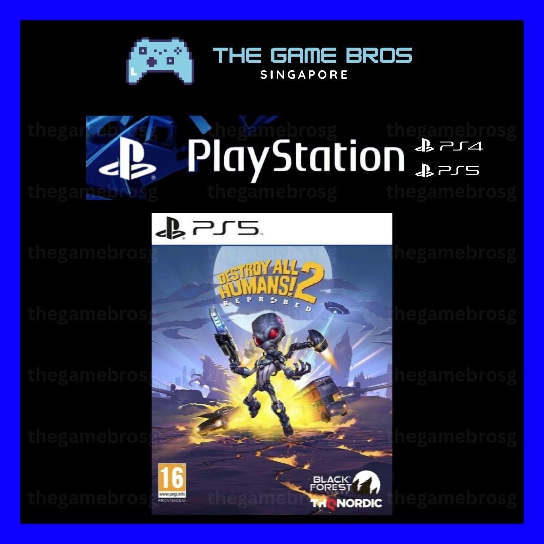 Humans Remastered Destroy All Humans Ps4 Digital Destroy All