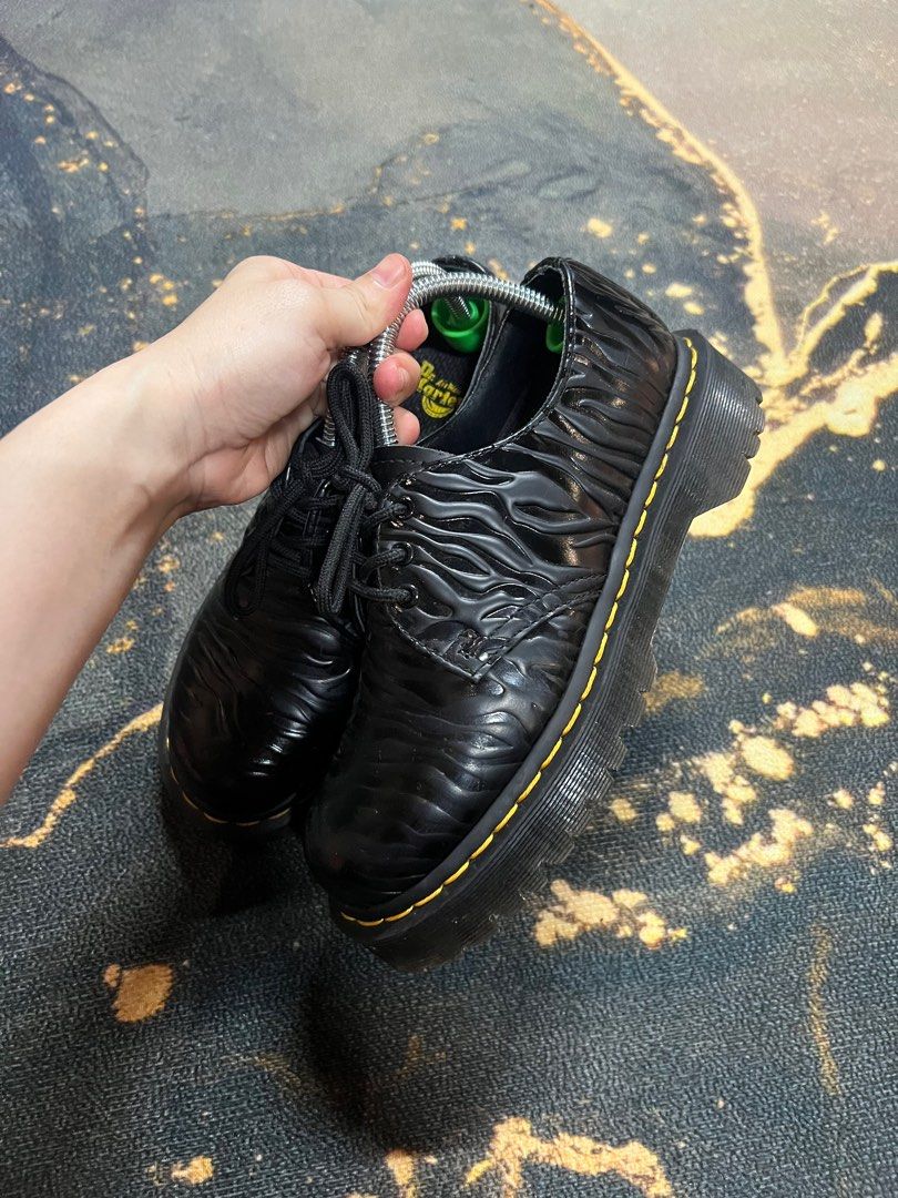 DR MARTENS ZEBRA EMBOSS 3UK Women s Fashion Footwear Boots on Carousell