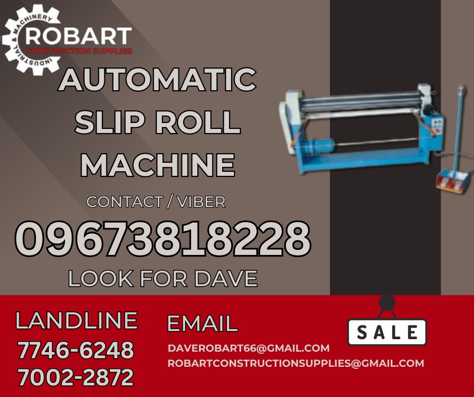 ELECTRIC SLIP ROLL MACHINE, Commercial & Industrial, Industrial ...