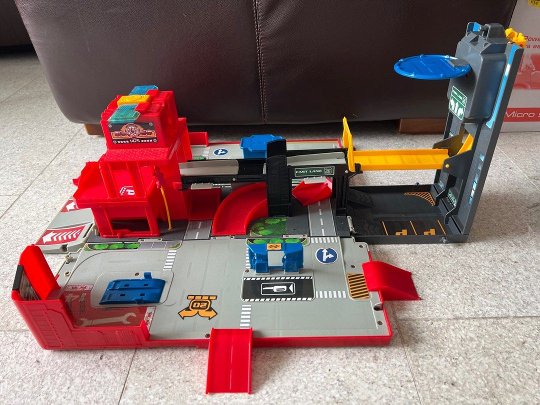 Fast lane fire city playset new arrivals