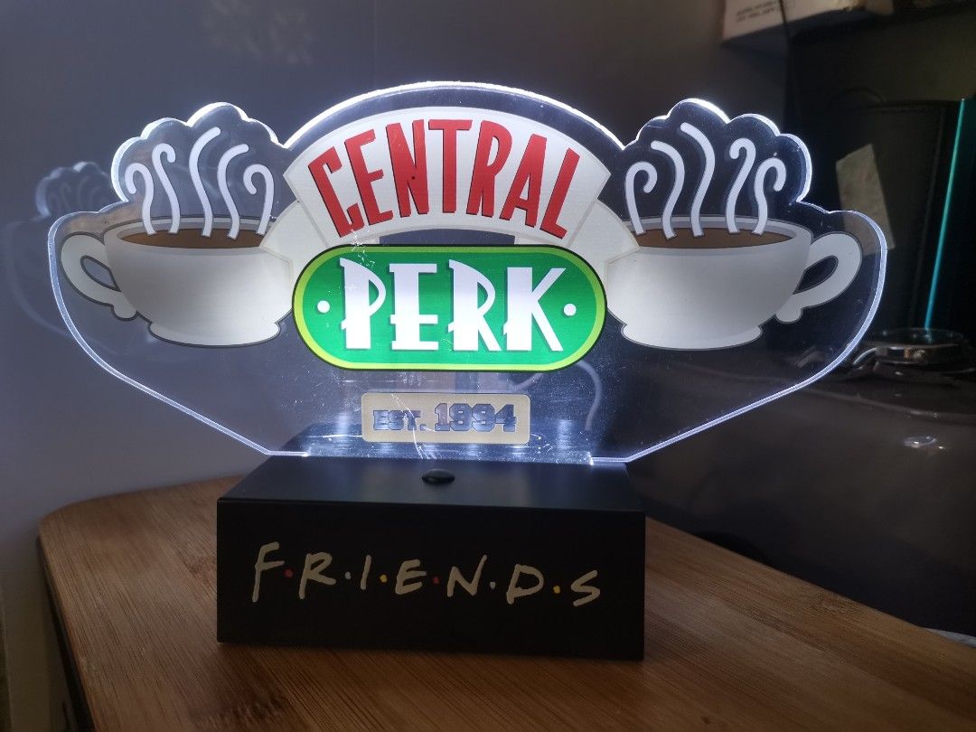 Friends Central Perk Light (Category: Chargers & Cables) located in Rodriguez. Submitted by mrsarisaristoreph (Listing ID 1319916796, Image 2). Description: Friends Central Perk Light Xmas Gift Micro USB Cable Perfect For Any Friends Fan with box battery operated/micro usb.