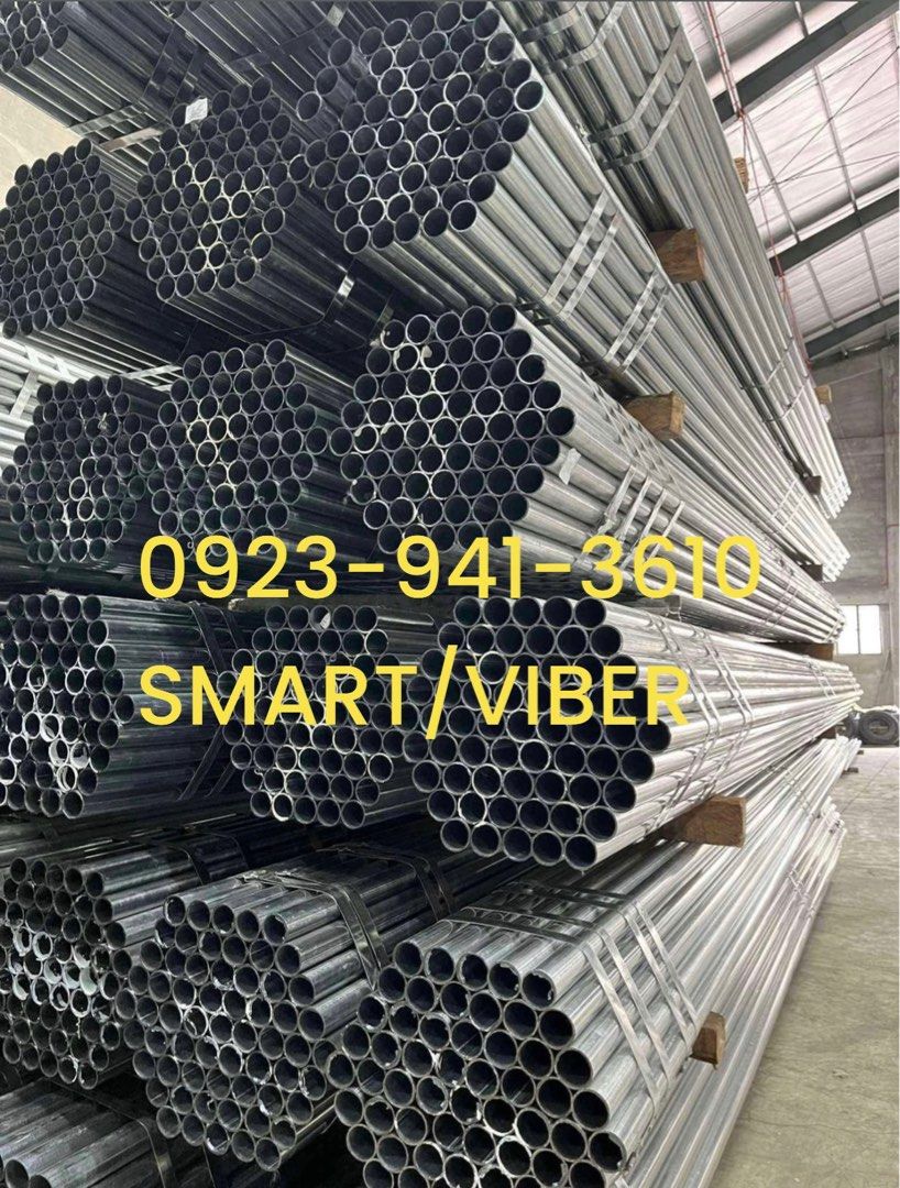 GI PIPE 1 1/2 S20&S40 (Category: Construction & Building Materials) located in Valenzuela. Submitted by yuuuridr (Listing ID 1319952744, Image 2). Description: * Direct fabrication !! GI PIPE 11/26METERS S20 & S40 !! • Available all sizes • Lowest price and big discount for bulk orders • We do deliver and you can also pick up oo. • Mop: Cash on delivery, Gcash, Bank Transfer.