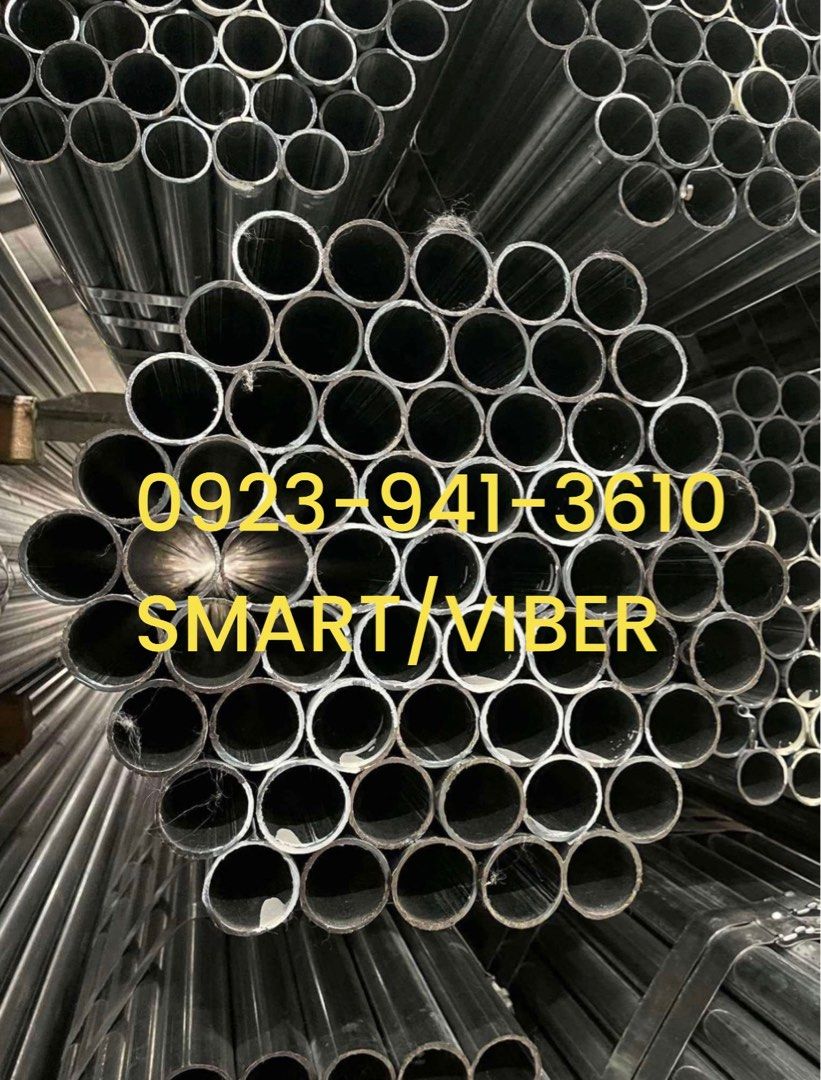 GI PIPE 1 1/2 S20&S40 (Category: Construction & Building Materials) located in Valenzuela. Submitted by yuuuridr (Listing ID 1319952744, Image 3). Description: * Direct fabrication !! GI PIPE 11/26METERS S20 & S40 !! • Available all sizes • Lowest price and big discount for bulk orders • We do deliver and you can also pick up oo. • Mop: Cash on delivery, Gcash, Bank Transfer.