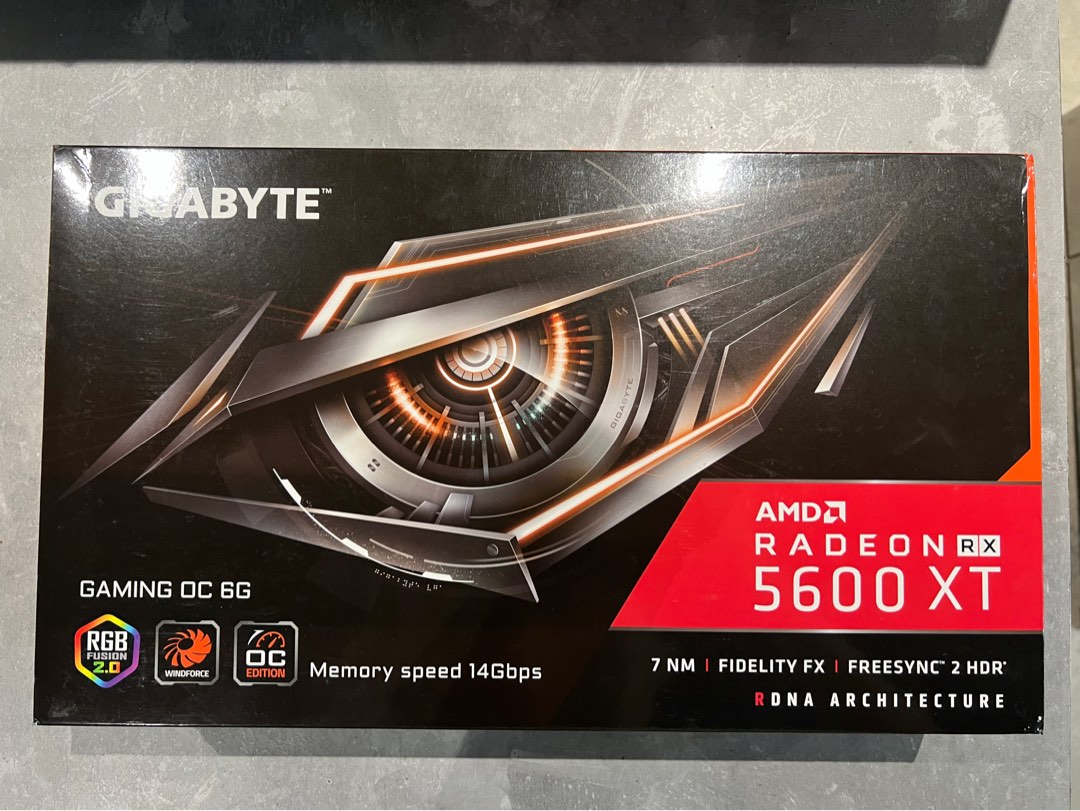 Computer 5600 GIGABYTE 5600 XT GAMING OC 6GB, Computers & Tech, Parts & Accessories ...