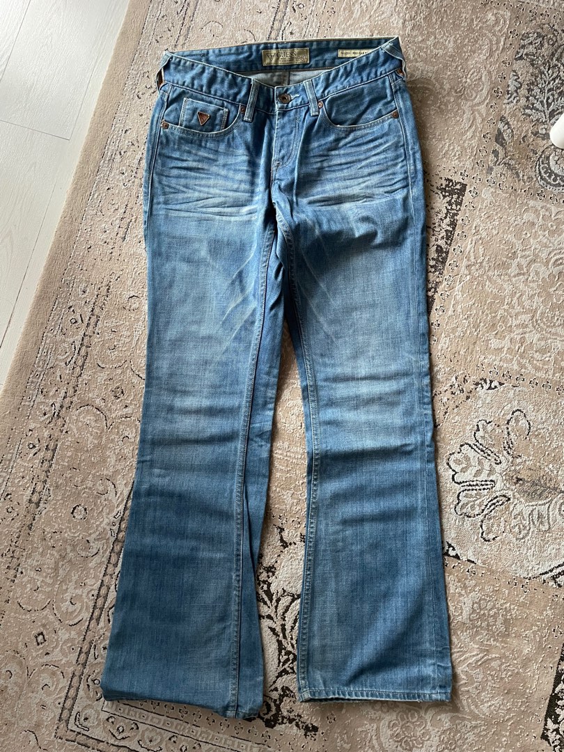 Guess falcon bootcut Men s Fashion Bottoms Jeans on Carousell