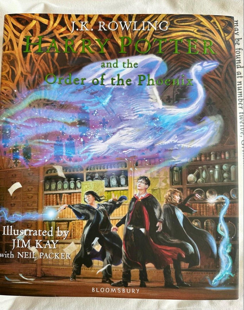 Harry Potter and the Order of the Phoenix Illustrated Edition by Jim ...