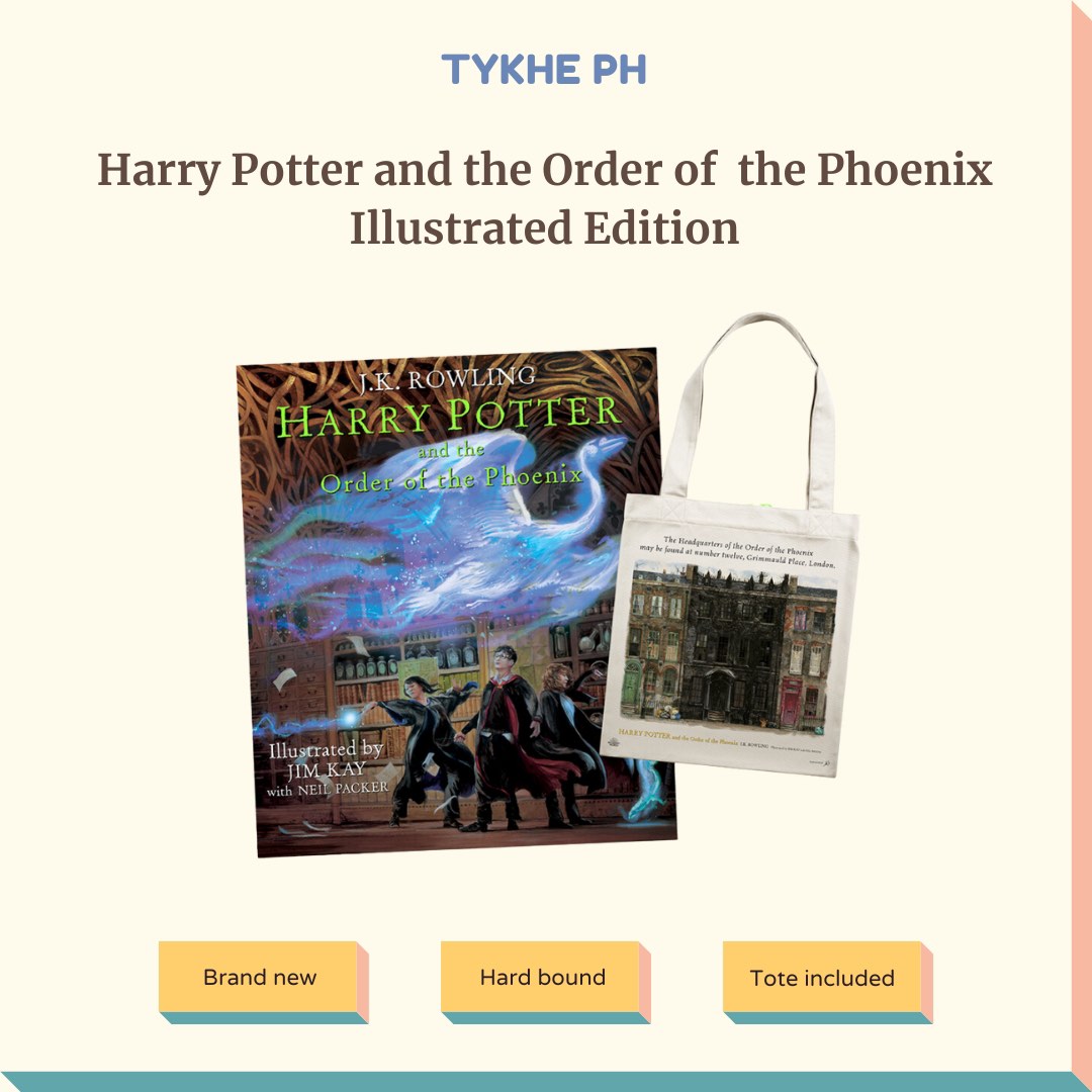 Harry Potter and the Order of the Phoenix Illustrated Edition by Jim ...