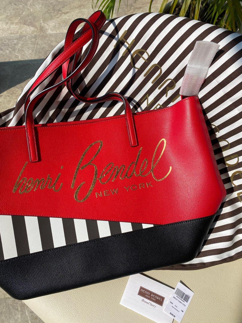 Henri bendel about town tote clearance