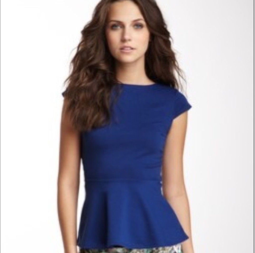 H M peplum top Women s Fashion Tops Blouses on Carousell