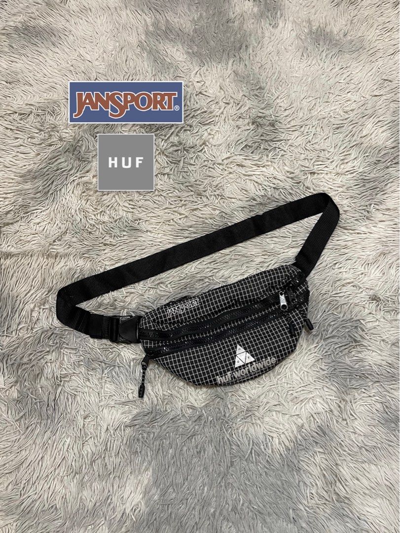 HUF x JANSPORT Oaktown Waistbag Men s Fashion Bags Belt bags Clutches and Pouches on Carousell