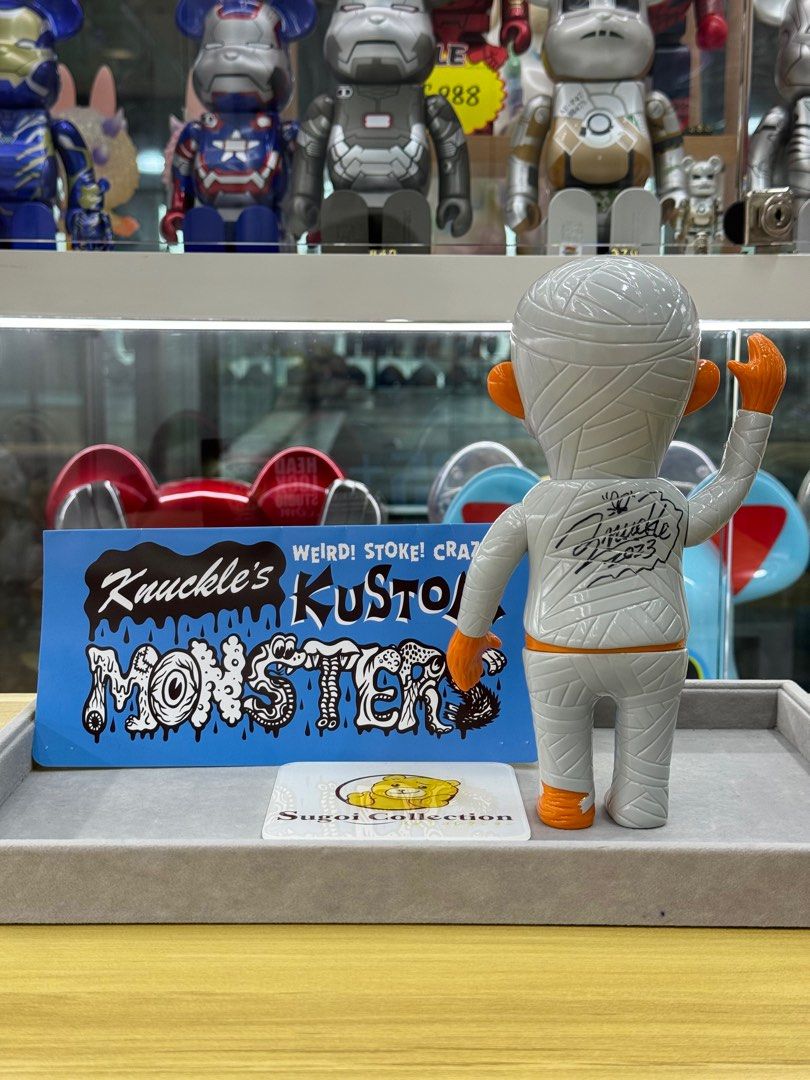 Headlock Studio KID Mummy GID Limited Sofubi Vinyl Figure