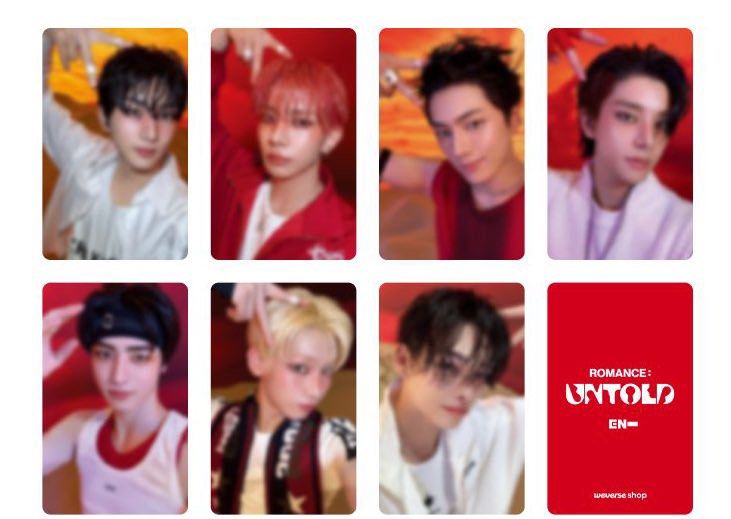 Sunoo YZY Beijing Photocard Enhypen [READ DESCRIPTION