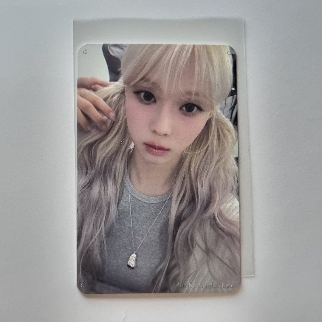 INSTOCK) AESPA WINTER ARMAGEDDON BDM FANSIGN PC, Hobbies