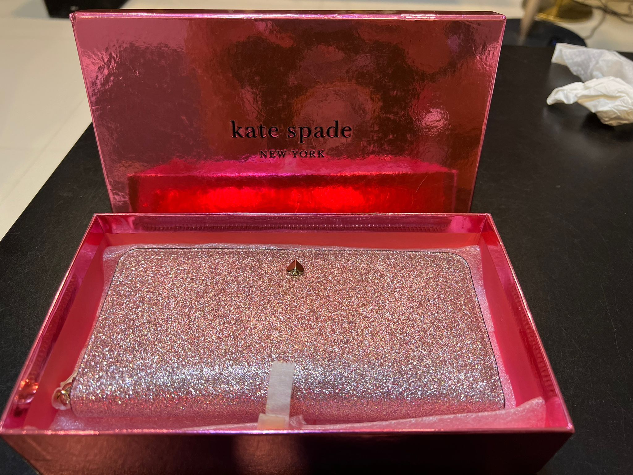 Kate spade burgess court slim continental wallet on sale