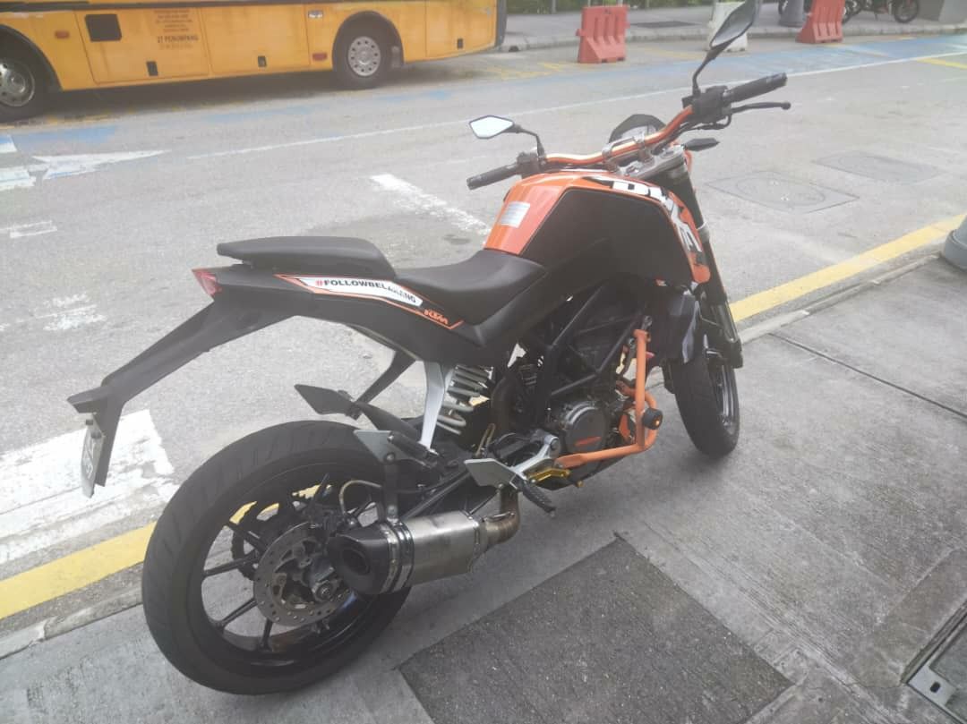 ktm duke bike price 200cc