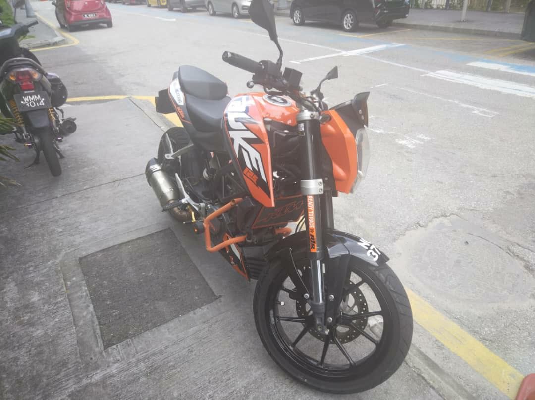 ktm duke bike price 200cc