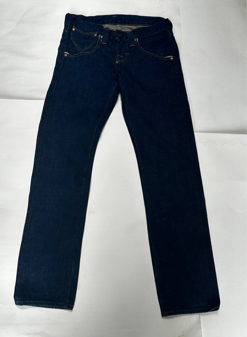 Levis Levi s Red blue Jeans Elastic material size 27 95 new 100 real Leggings Carousell