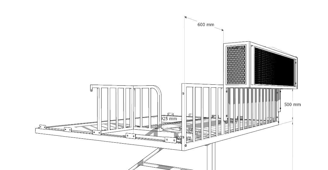 Loft bed /Loft platform customize singapore, Furniture & Home Living