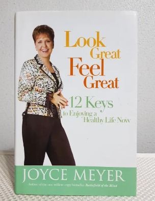 Look Great Feel Great by Joyce Meyer (Hardcover) (Category: Storybooks) located in Paranaque City. Submitted by g-books-n-toys (Listing ID 1319957076, Image 1). Description: ur bodies are our God-given instruments for experiencing a fulfilling life, for doing good works and for spiritual development. God’s plan for each of us involves maintaining a sound mind, body and soul. In her latest book, Joyce addresses the 'self-esteem drought' that leads